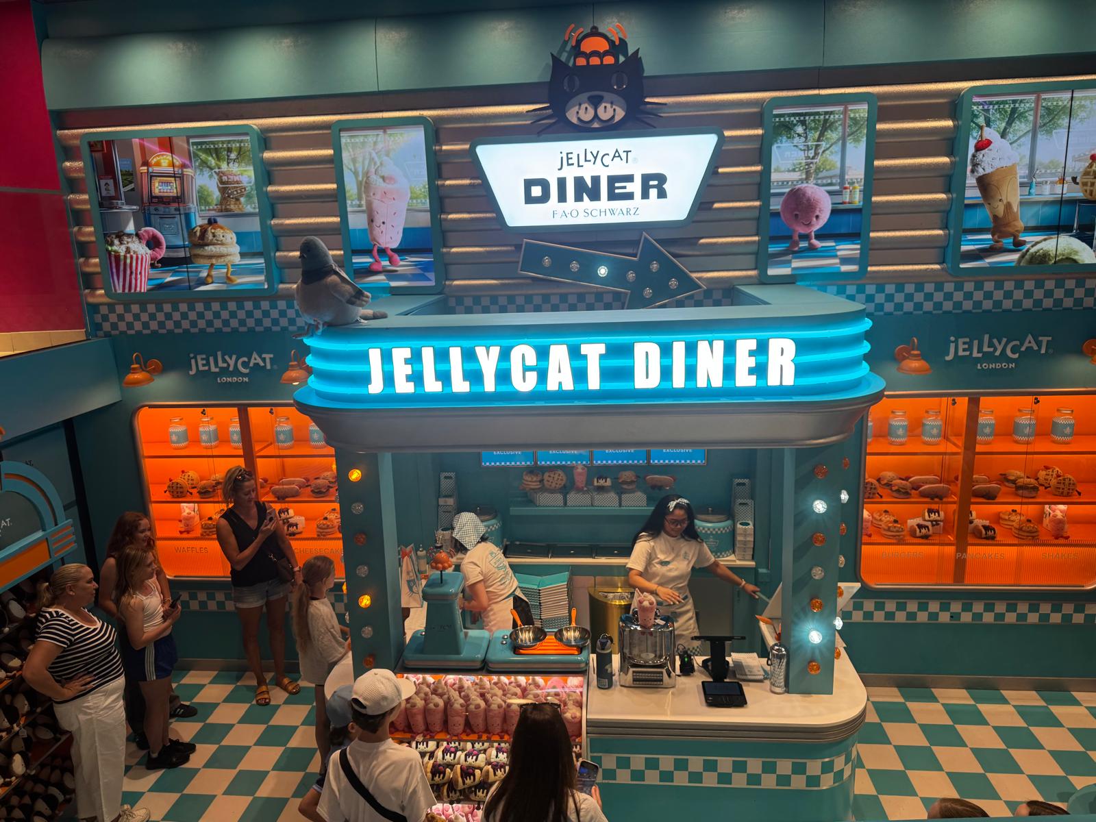 Jellycat Diner at FAO Schwarz