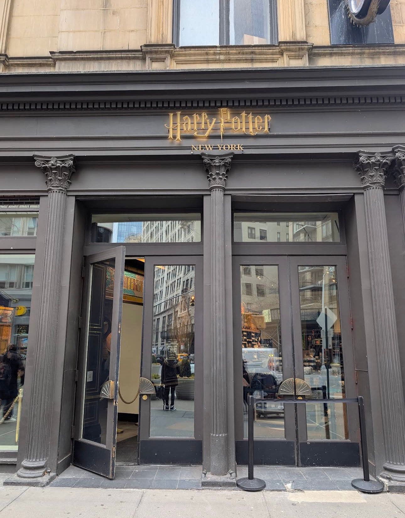 Harry Potter New York store entrance